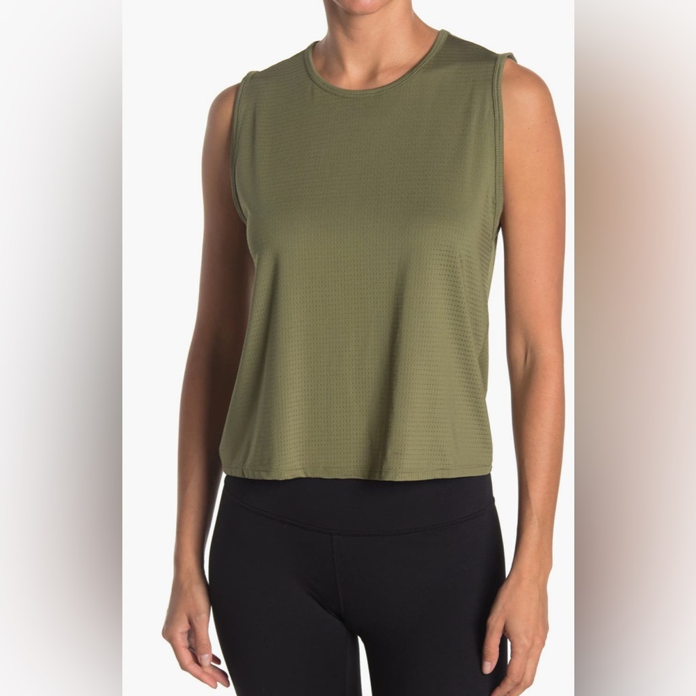 Z by Zella Olive Green Active Tank